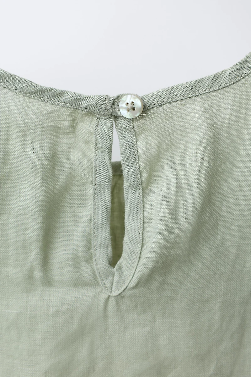 100% LINEN TOP