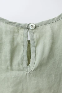 100% LINEN TOP