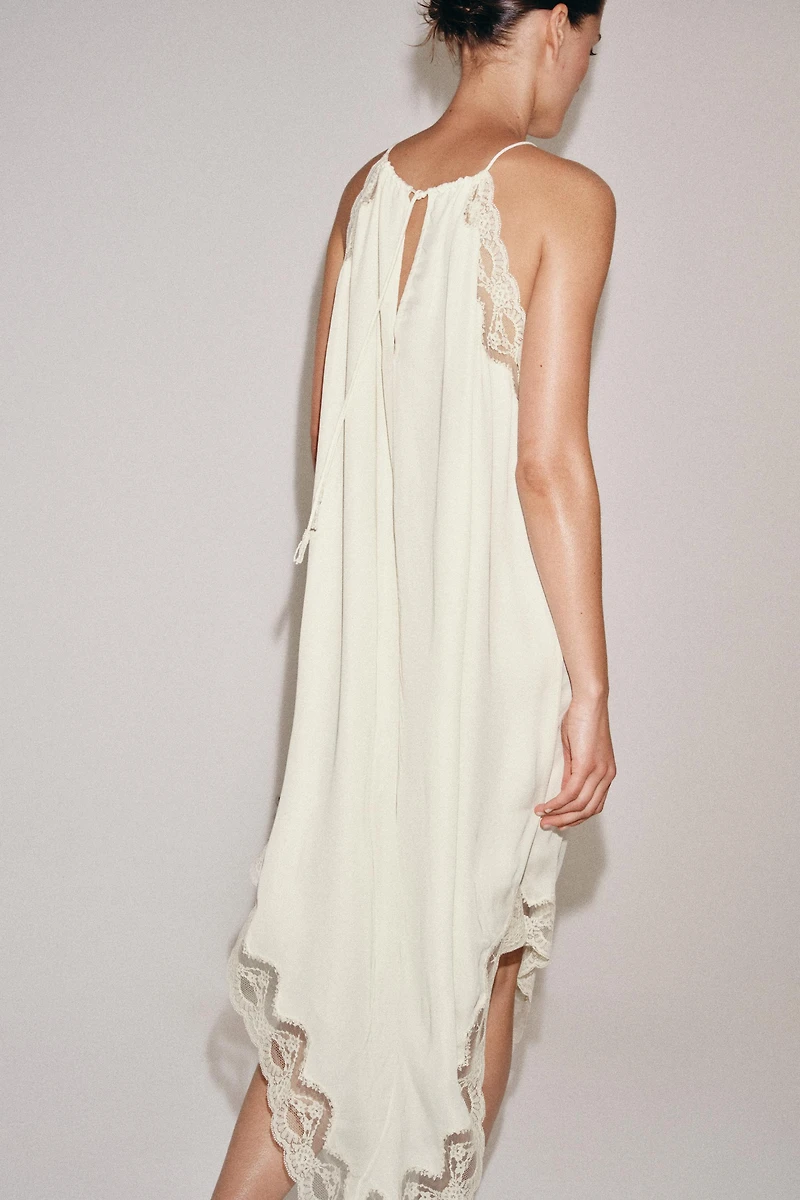 ZW COLLECTION COMBINATION LACE DRESS