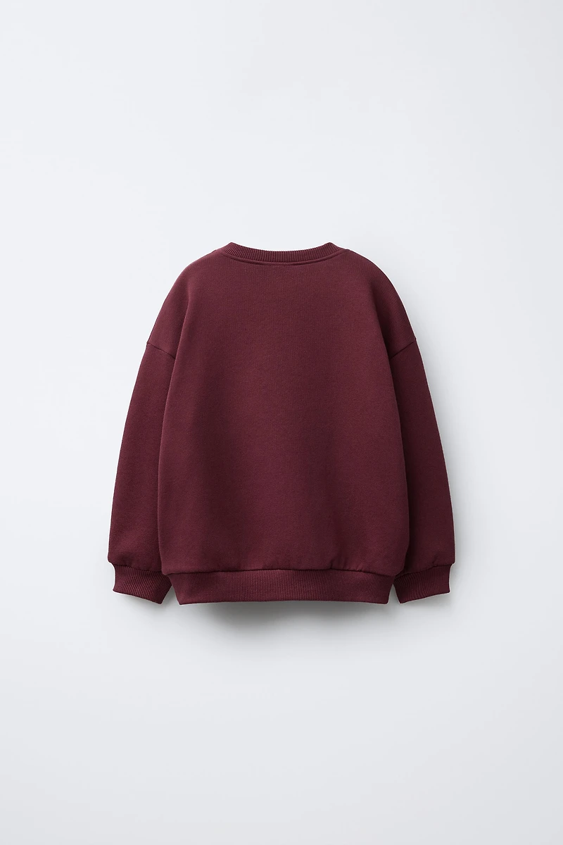 PRINTED ELVES SWEATSHIRT