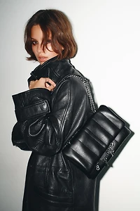 QUILTED CHARM CROSSBODY BAG