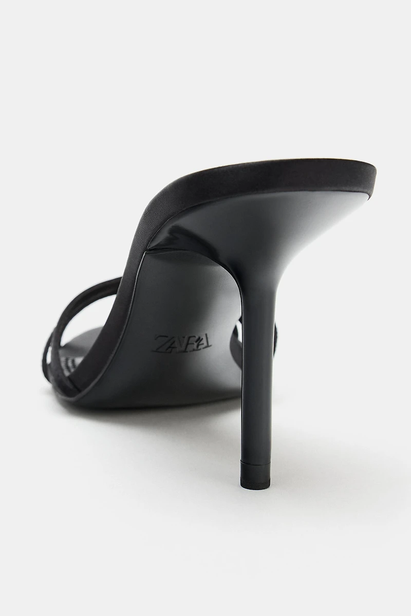 STRAPPY HEELED SANDALS