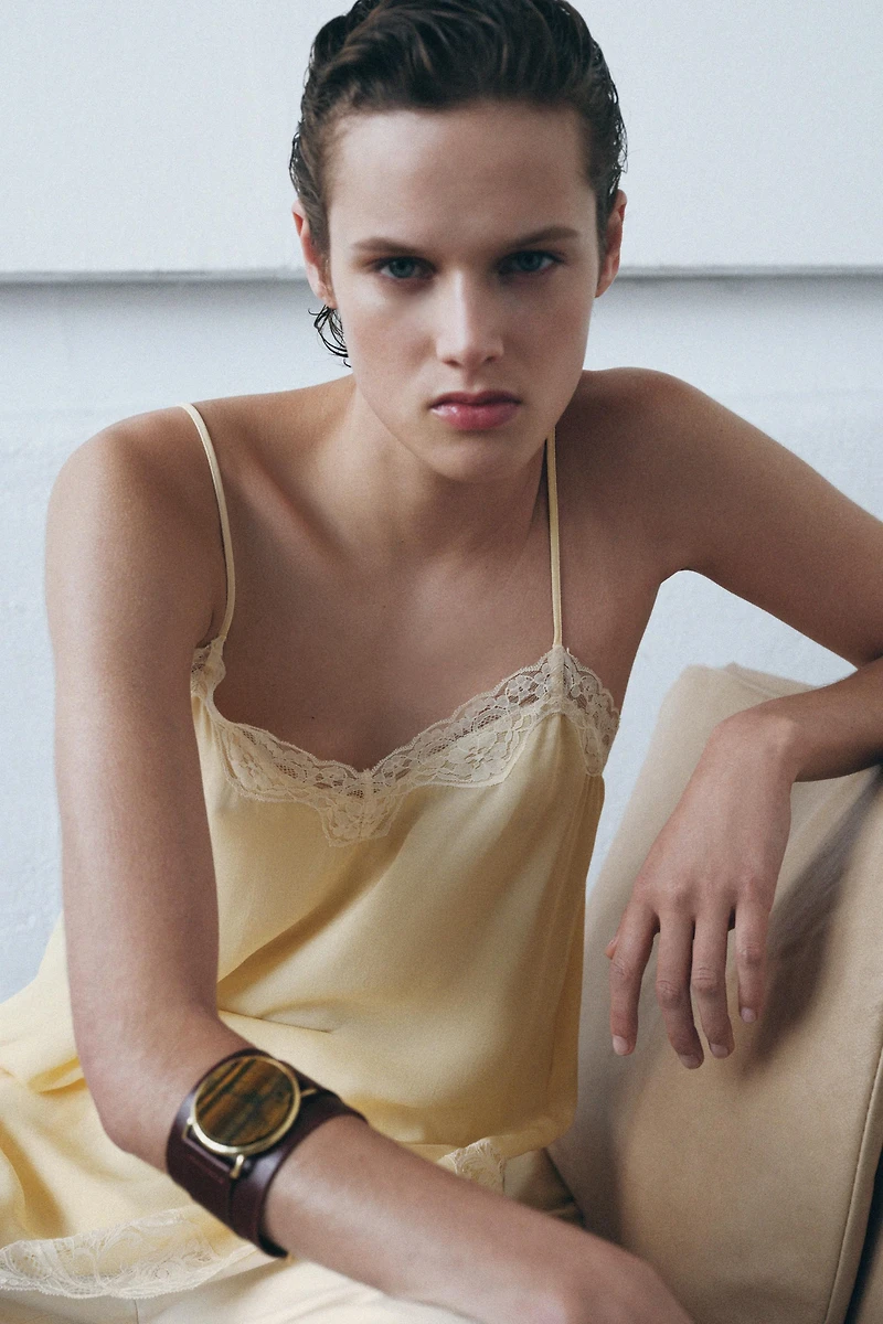 LACE CAMISOLE TOP ZW COLLECTION
