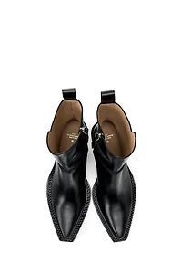 BOTTINES EN CUIR COW-BOY ÉDITION LIMITÉE