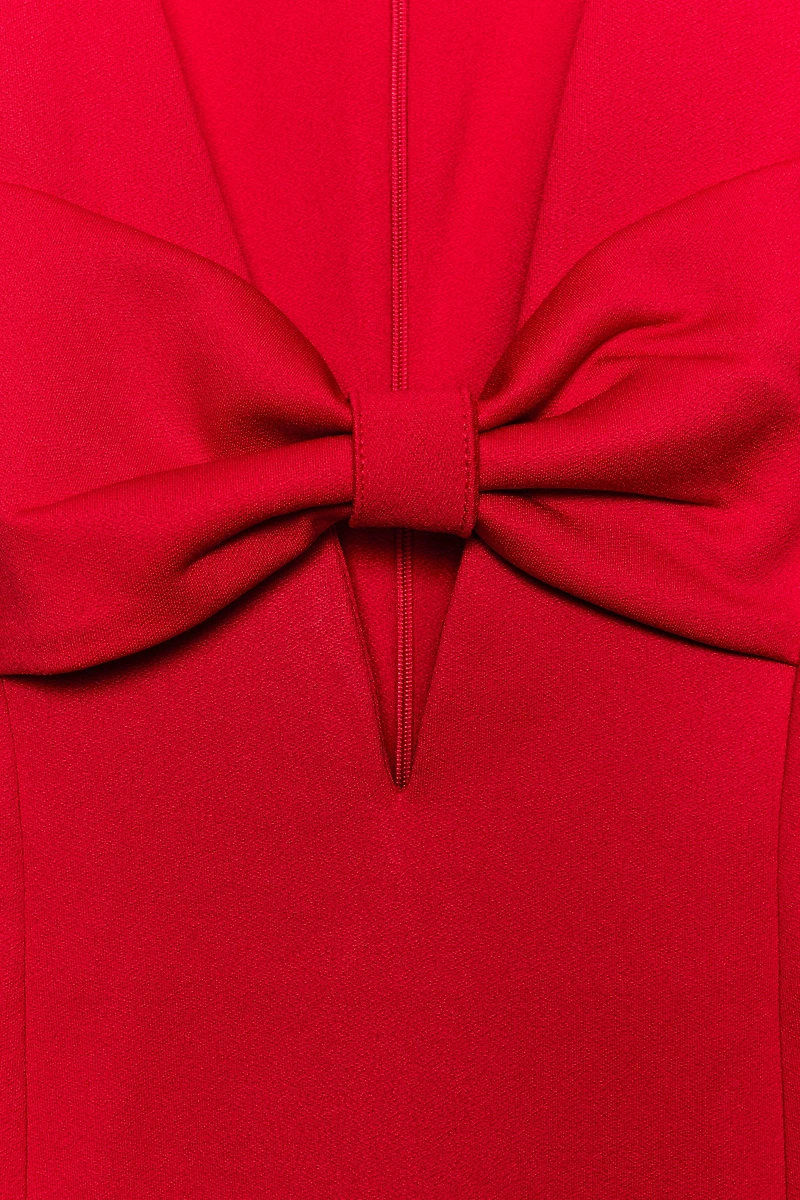 BOW MINI DRESS