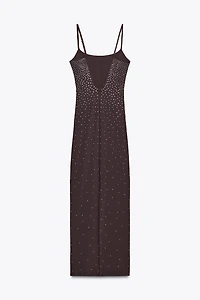 ROBE POLYAMIDE STRASS