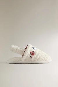 KIDS' MICKEY & MINNIE ©DISNEY BATH TOWEL SLIPPERS