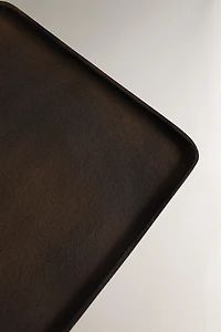 BLACK METAL TRAY