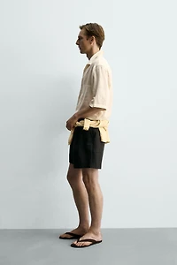 COTTON VISCOSE BLEND POLO SHIRT