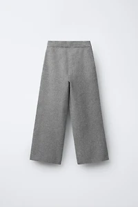 PANTALON EN MAILLE LARGE