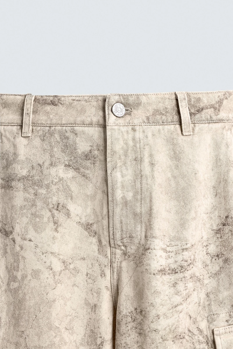 STRAIGHT FIT CARGO PANTS