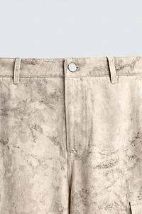 STRAIGHT FIT CARGO PANTS