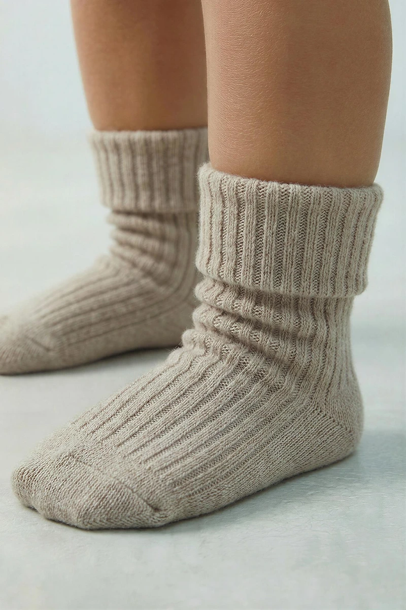 LOT DE QUATRE CHAUSSETTES COULEURS BOÎTE