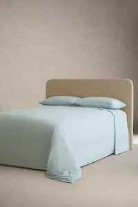 FADED STRIPED SATEEN DUVET COVER (300 THREAD COUNT)