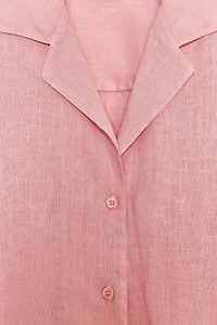 ZW COLLECTION 100% LINEN SHIRT