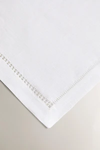 PACK SERVIETTES BRODERIE JOUR ÉCHELLE (LOT DE 2)