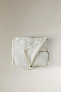 FABRIC TRAVEL ORGANIZER MAKEUP BAGS
