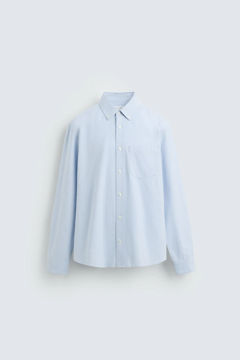 TEXTURED OXFORD SHIRT