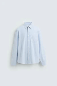 TEXTURED OXFORD SHIRT