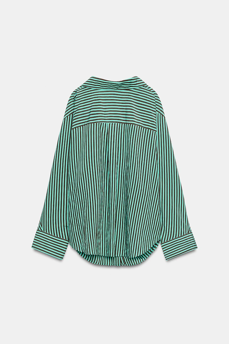 OVERSIZED STRIPED SHIRT