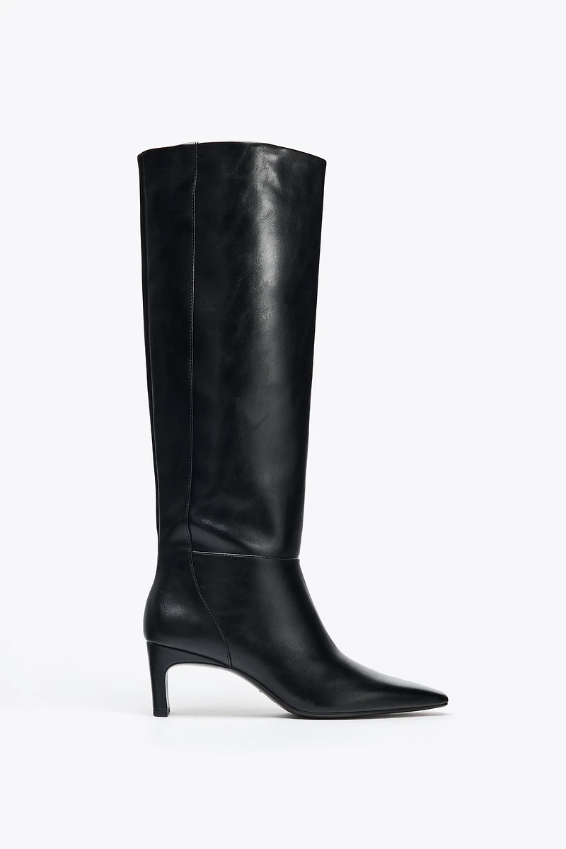 WIDE HEEL BOOTS