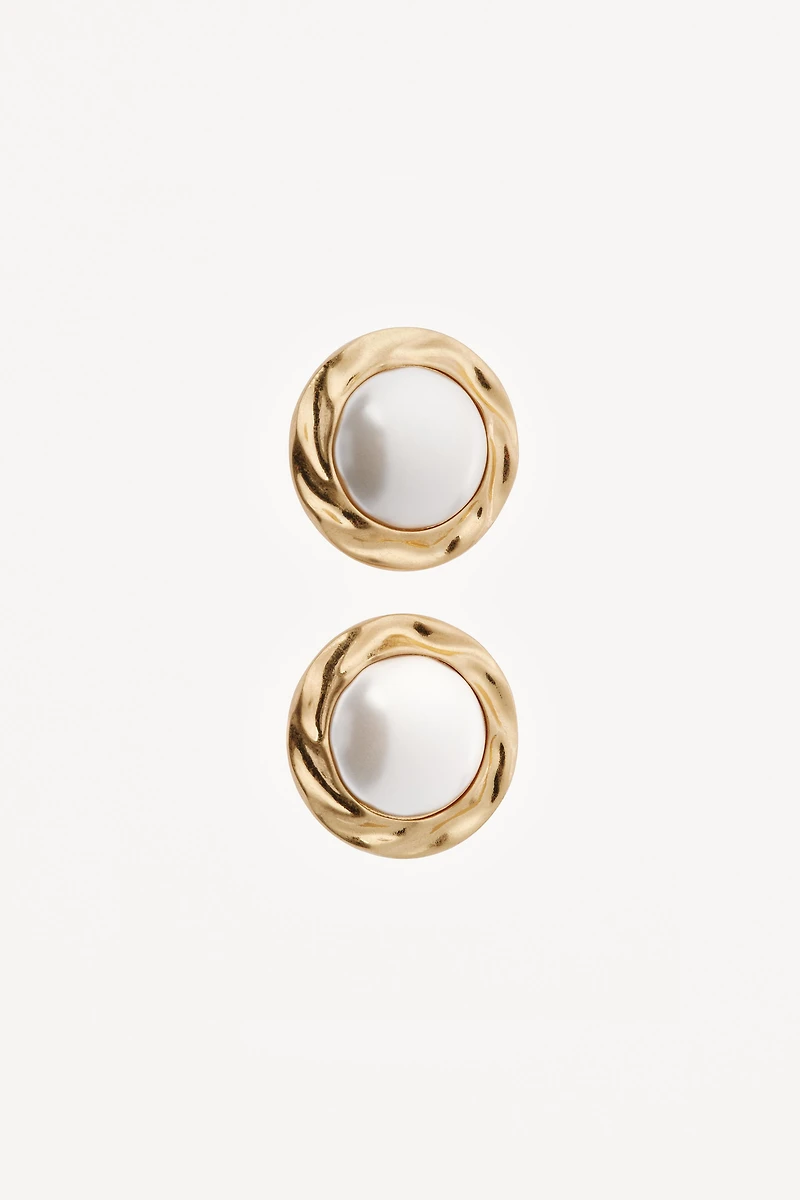 WILLY CHAVARRIA X ZARA MAXI PEARL EARRINGS