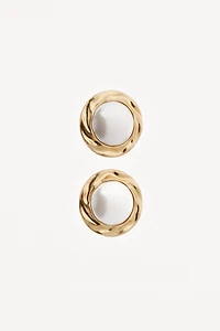 WILLY CHAVARRIA X ZARA MAXI PEARL EARRINGS