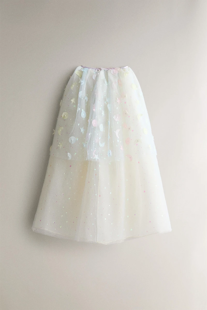 KIDS' SHINY CAPE COSTUME