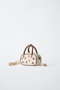 EMBROIDERED CROSSBODY BAG