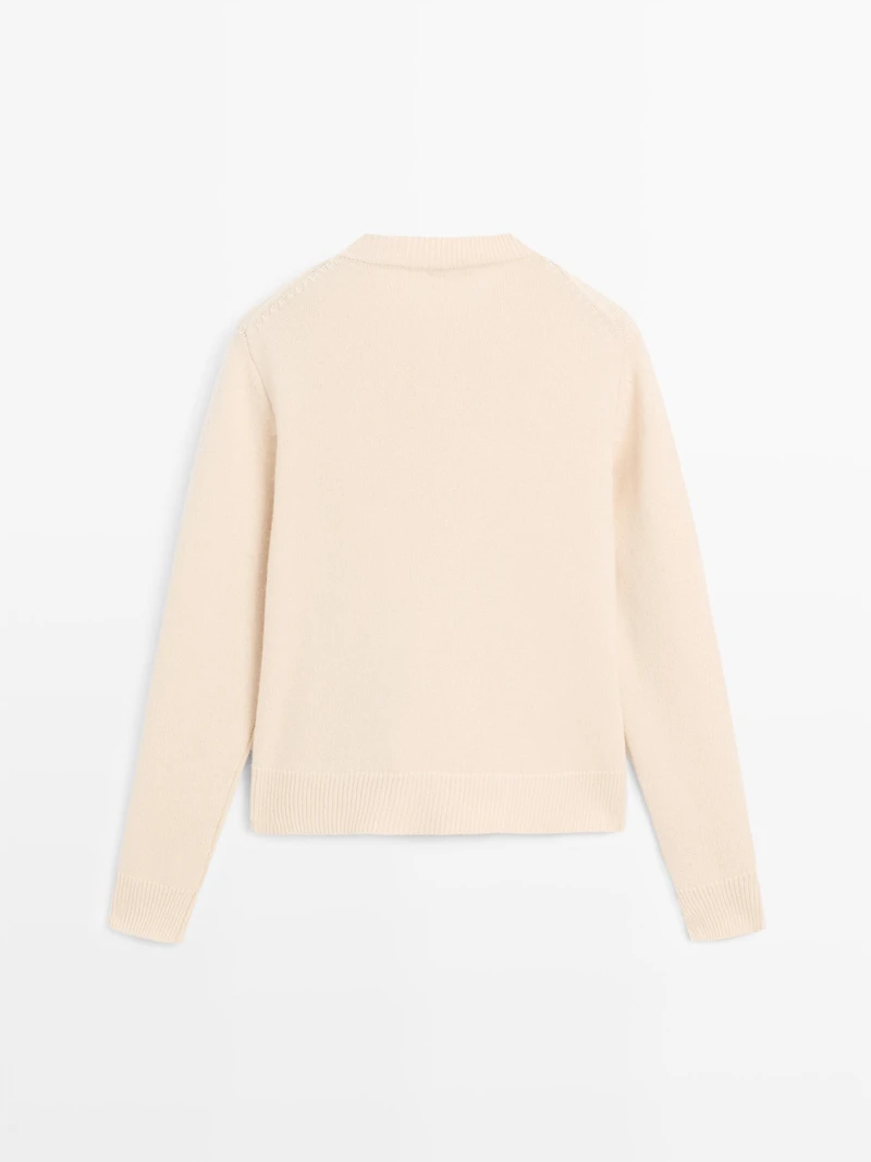 Cardigan boutons dorés