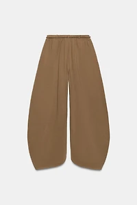 PANTALON BALLON EN COTON ÉPAIS
