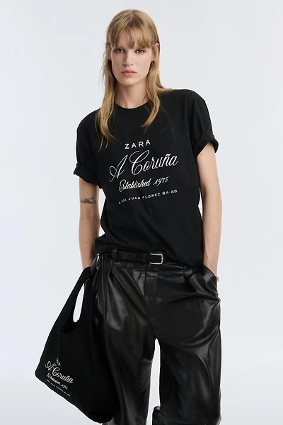 50TH ANNIVERSARY EMBROIDERED T-SHIRT