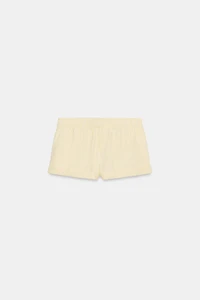 STRIPED POPLIN SHORTS