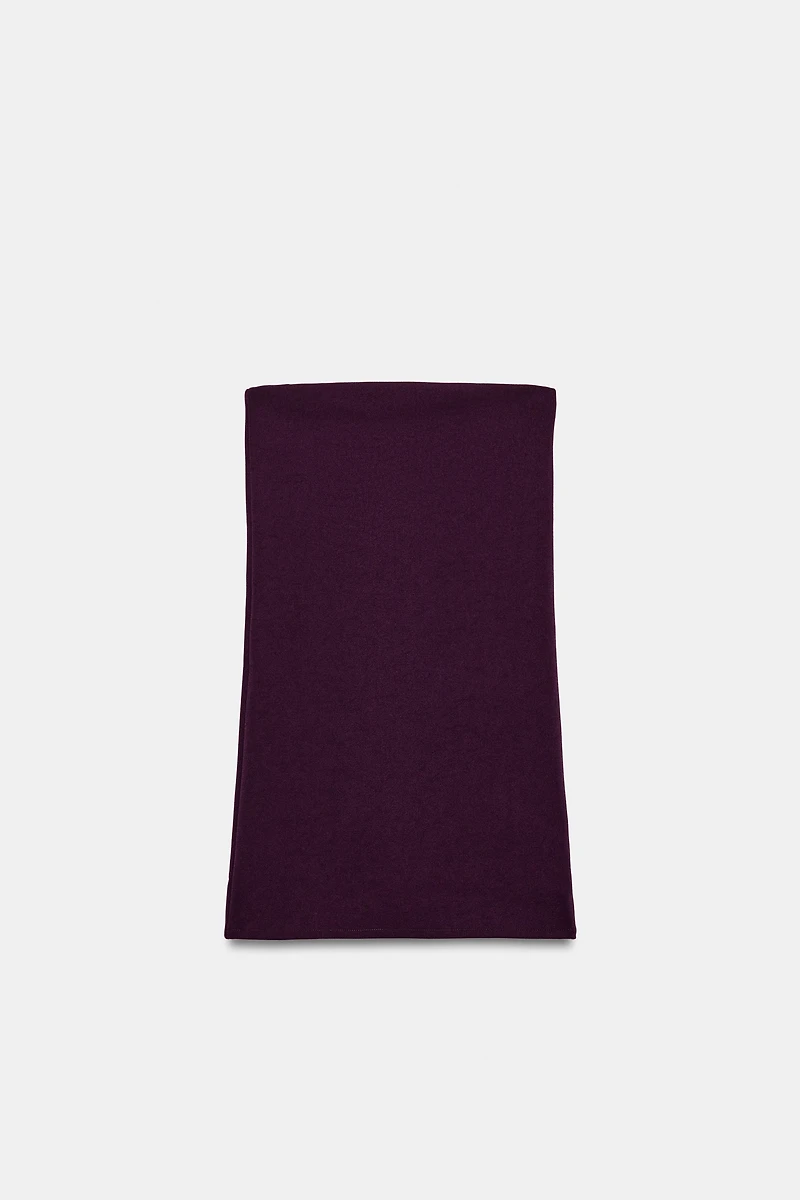 STRETCH BANDEAU DRESS