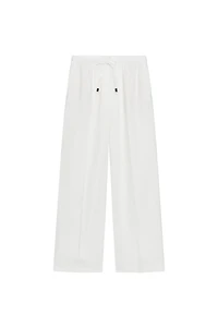 PANTALON DROIT AVEC LIN