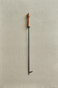 IRON POKER FIREPLACE CHIMNEY