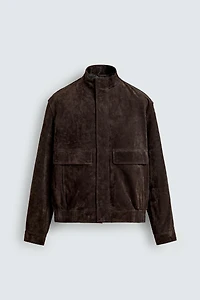 SUEDE LEATHER JACKET