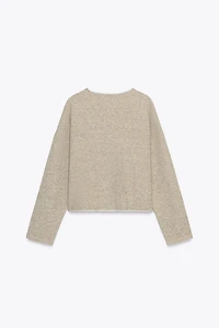 RUSTIC V-NECK SWEATSHIRT