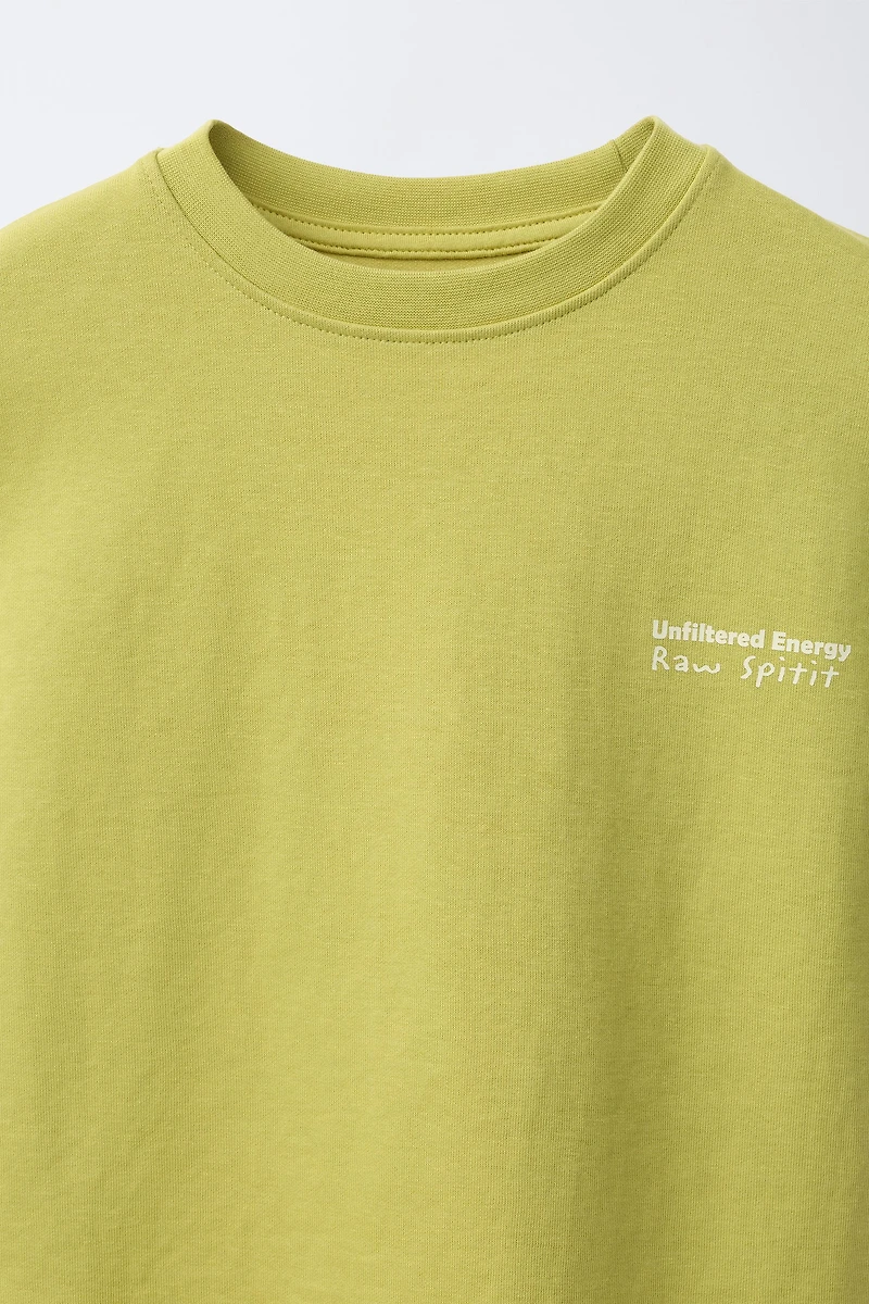 INTERLOCK T-SHIRT AND BERMUDA SET