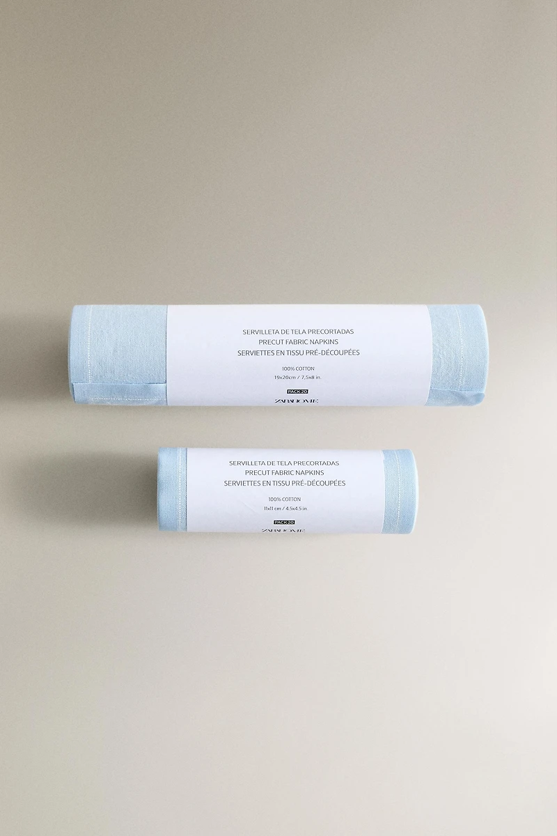 REUSABLE COTTON NAPKINS (20 UNITS)