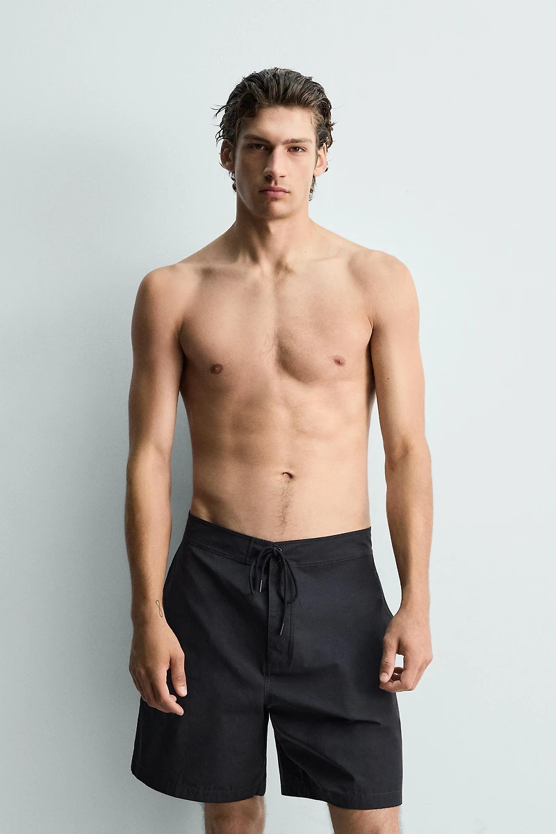 LONG DRAWSTRING SWIMSUIT