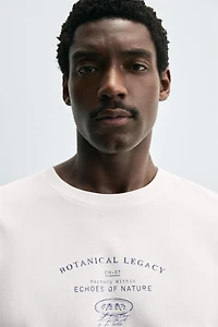 T-SHIRT À INSCRIPTION IMPRIMÉE