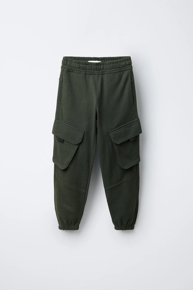 PLUSH CARGO PANTS