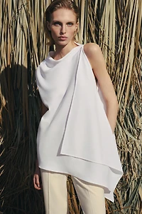 TOP CAPE ASYMÉTRIQUE ZW COLLECTION
