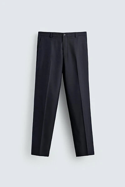 PANTALON DE COSTUME PIED-DE-POULE