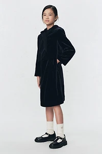 VELVET DRESS SOSHIOTSUKI x ZARA