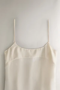 TOP SOIE BEIGE