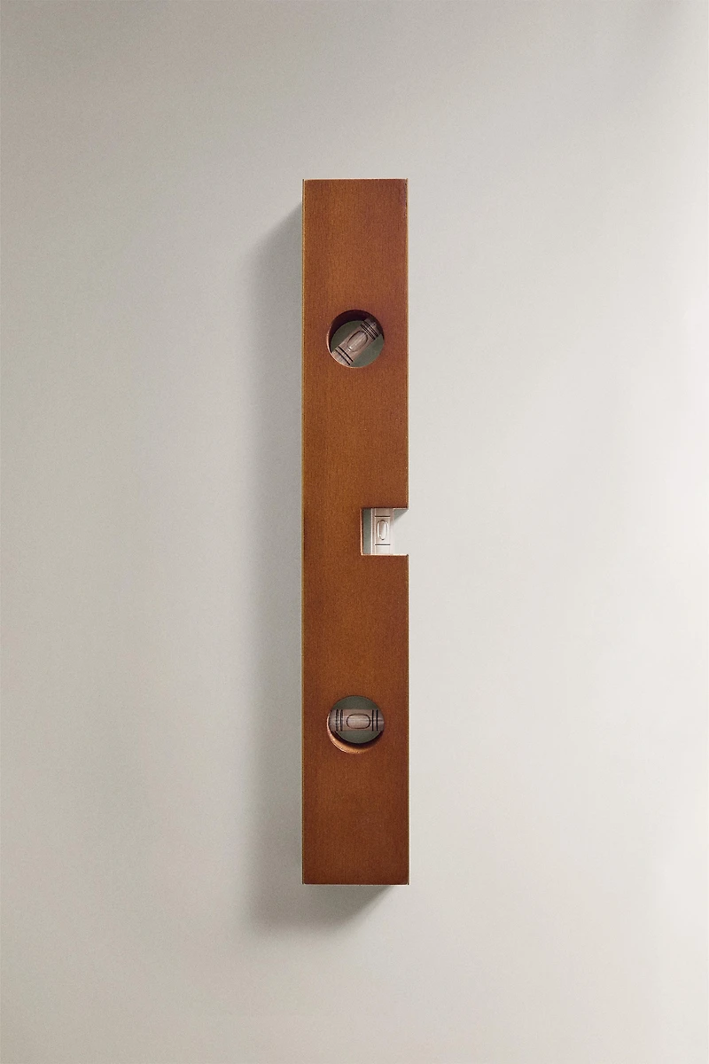 NIVEAU À BULLE BOIS DE HÊTRE MESURE