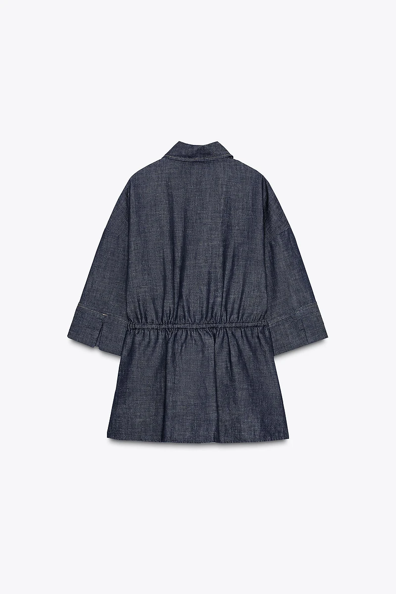 LINEN SAFARI SHIRT