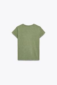 WASHED POCKET T-SHIRT